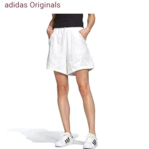 Adidas Fakten Mesh Short in White- Women's M